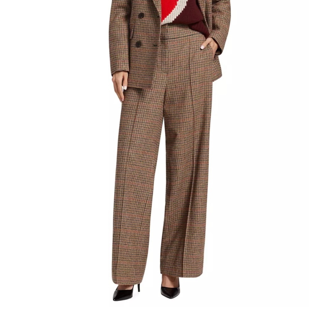 Elie Tahari Brown Trousers Relaxed Fit